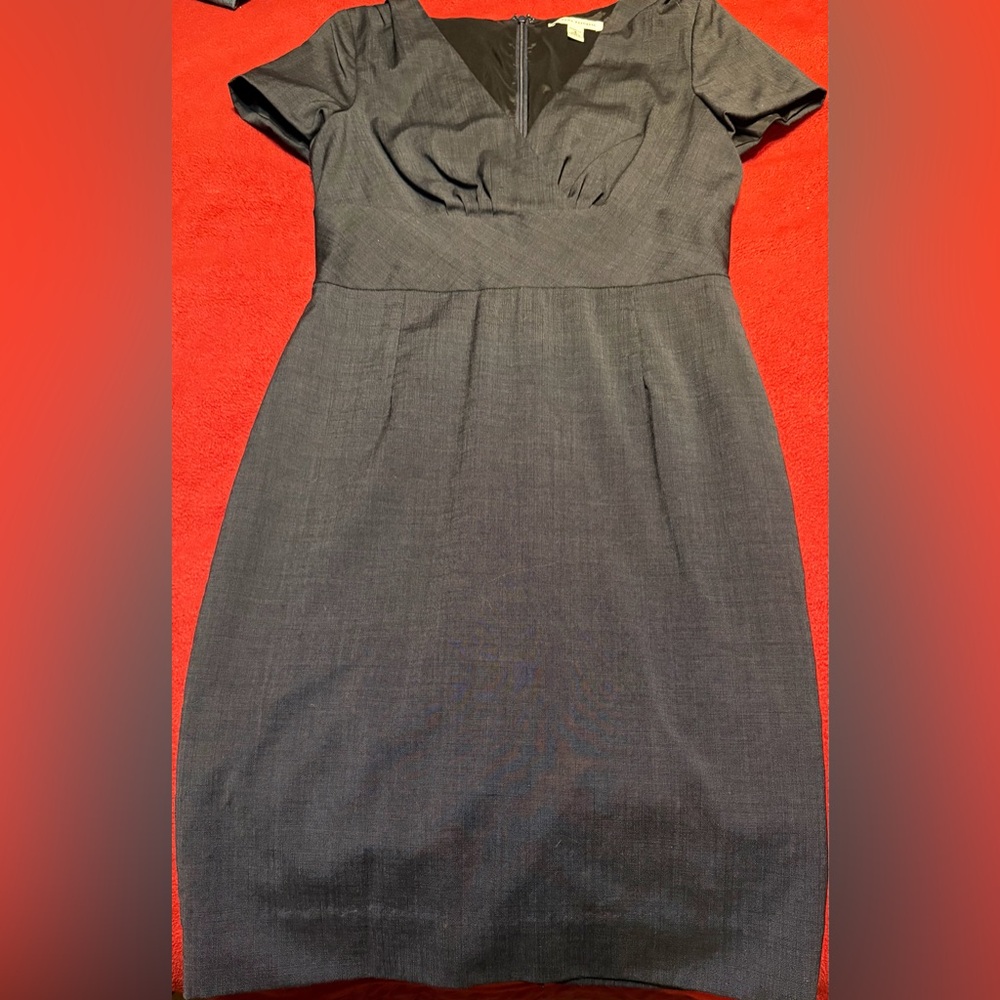 Banana Republic Charcoal Business Dress
